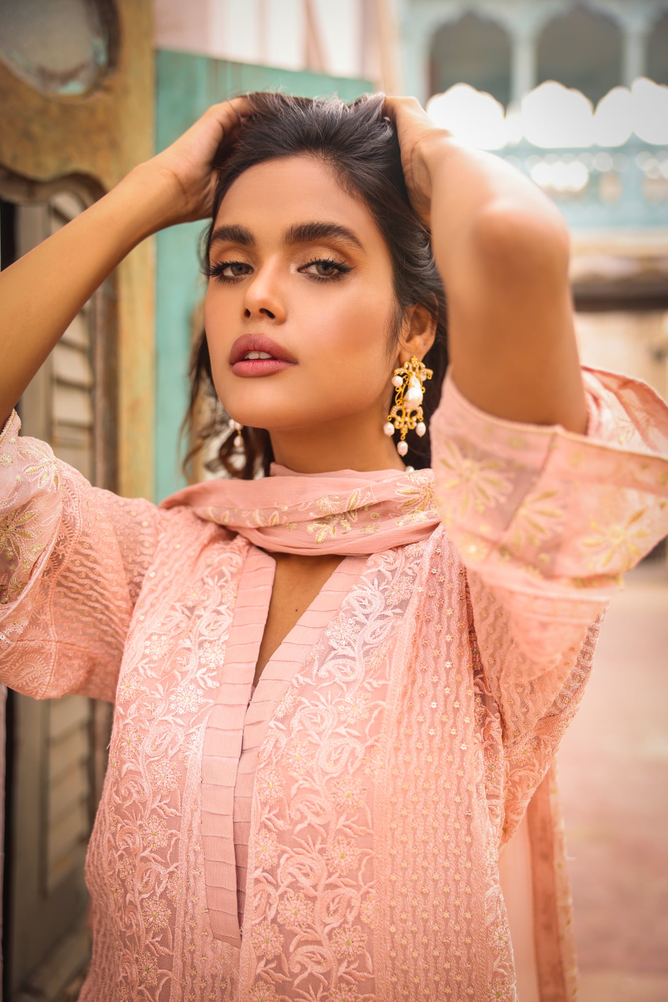 PINK CHIFFON - EMB 192