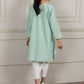 WHITE ZIP SHALWAR